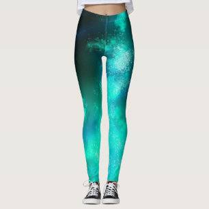 Night Sky Emerald Leggings
