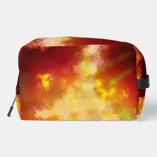 Night Sky Flame Milky Way Dopp Kit