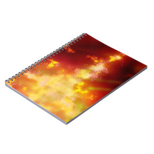 Night Sky Flame Notebook