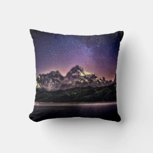 Night sky landscape in Patagonia, Argentina, South Cushion