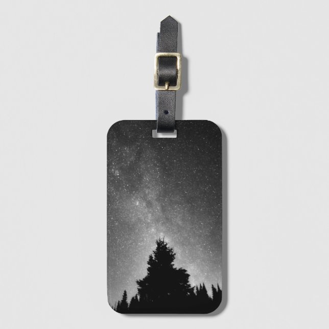 Night Sky Luggage Tag (Front Vertical)