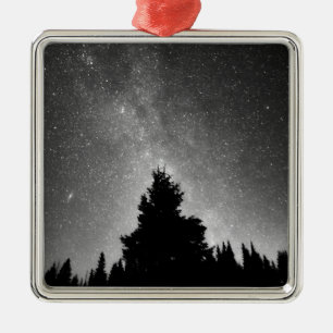 Night Sky Metal Ornament