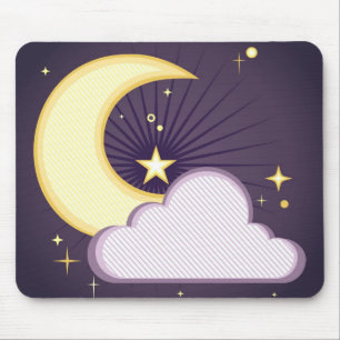 Night Sky Mouse Pad