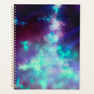 Night Sky Neon Lights Planner