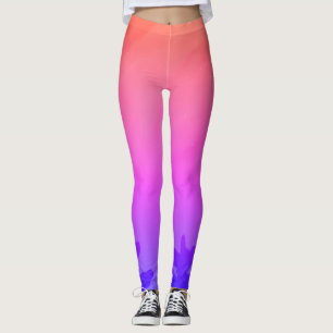 Night Sky Northern Lights Galaxy Tree Leggings