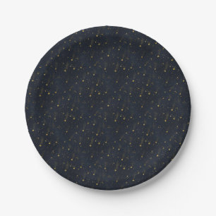 Night Sky Paper Plate