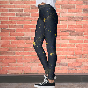 Night Sky Pattern Leggings