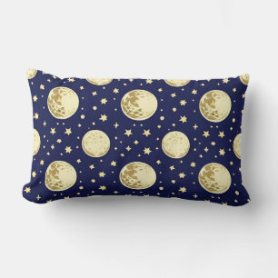 Night Sky Pattern Lumbar Cushion