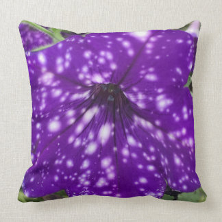 Night Sky Petunia Pillow