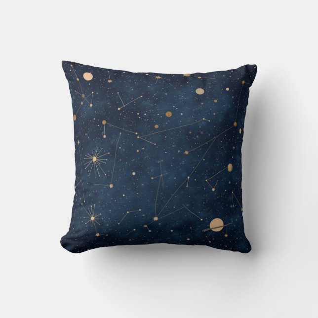 night sky pillow (Front)