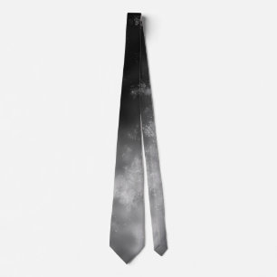 Night Sky Smoke Neck Tie