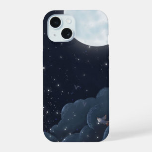 Night Sky Tough Phone Case — Moon, Stars 