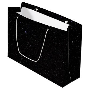 Night Sky with Stars Large Gift Bag