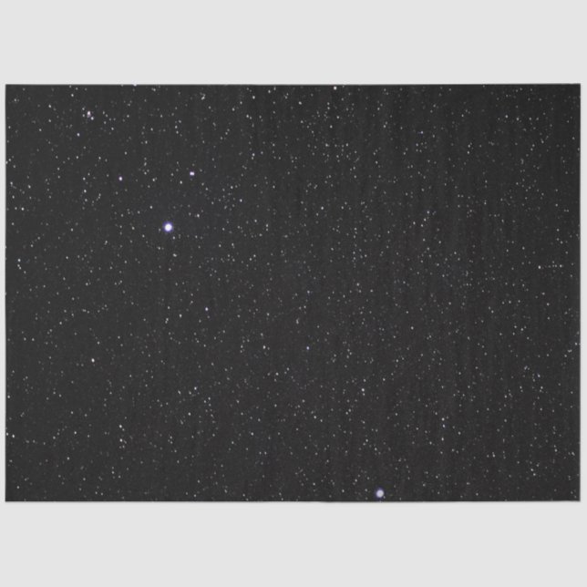 Night Sky with Stars Tissue Paper (Front)