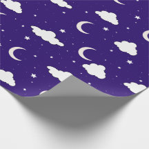 Night Sky Wrapping Paper