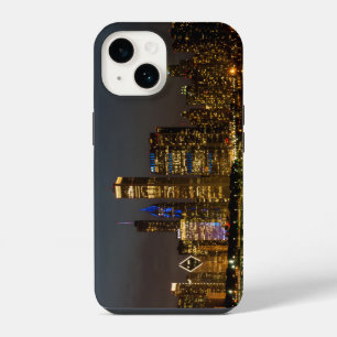 Night Skyline Chicago Pano iPhone Case
