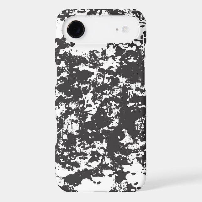 Night/Snow Camouflage iPod Touch Cover (Back)