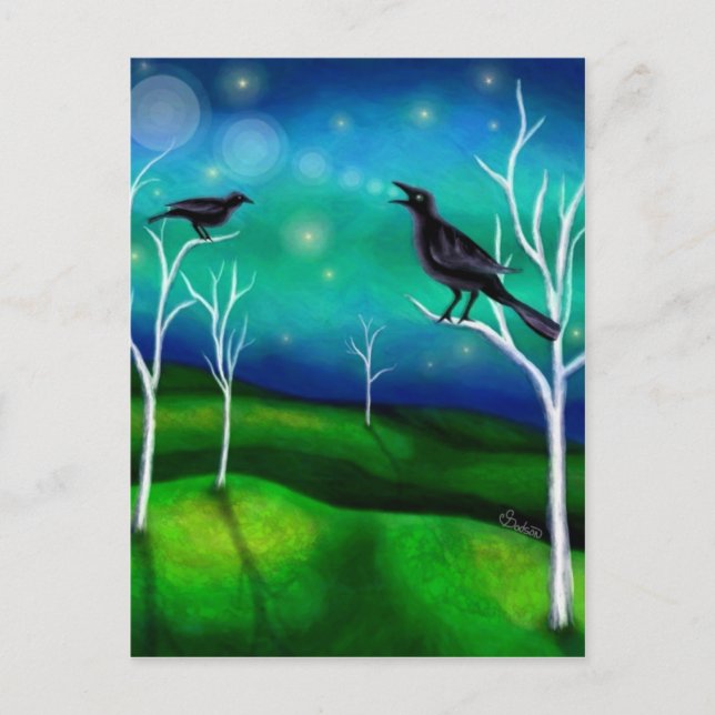 Night Song Postcard (Front)