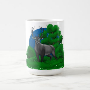 Night Stag    Coffee Mug