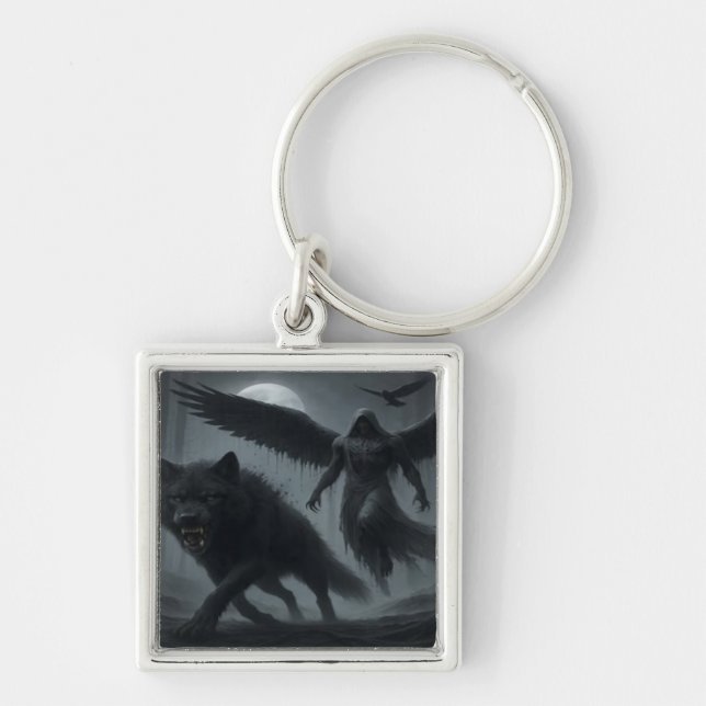 Night Stalker Key Ring (Front)