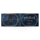 Night Star Sky Celestial Galaxy Wedding Monogram