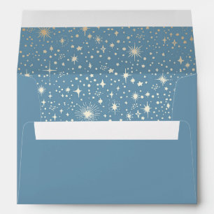 Night Stars Constellation Starry Night Mystical Envelope
