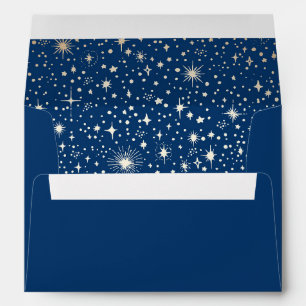 Night Stars Constellation Starry Night Mystical Envelope