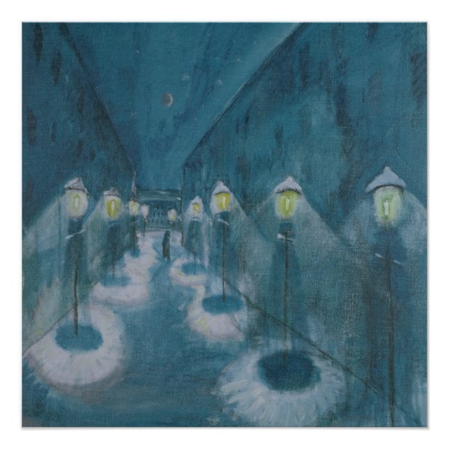 Night Street (Street By Night) (1922) Walter Grama Poster (Front)