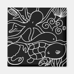 Night Swimming Magnet