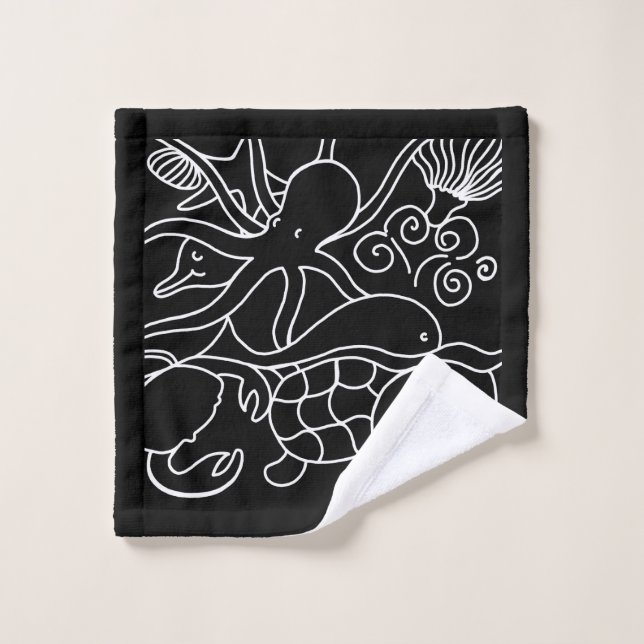 Night Swimming Wash Cloth (Wash Cloth)