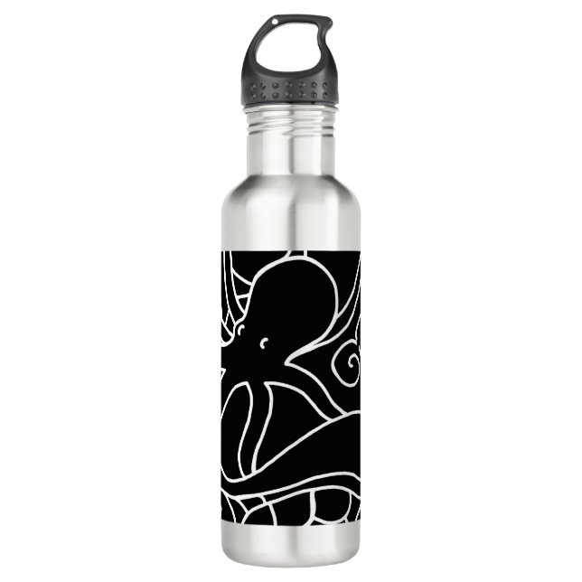 Night Swimming Water Bottle (Front)