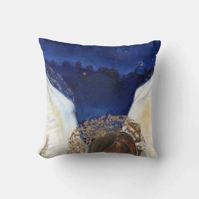 Night the angel got his wings 2014 cushion (Front)