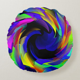 Night Time Fun....... Round Cushion
