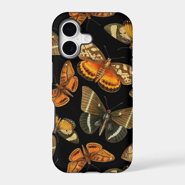 Night time moth and butterflies pattern  (Back)