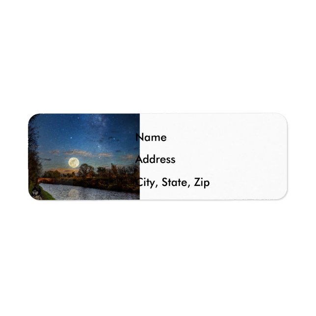 Night Time Prowl Return Address Label (Front)