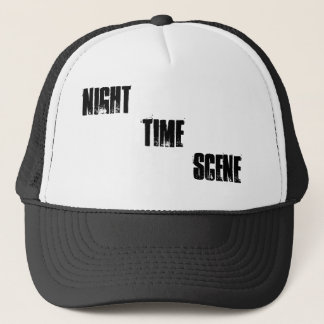 NIGHT TIME SCENE TRUCKER HAT