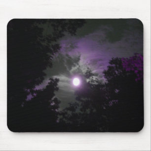 night time sky mouse pad