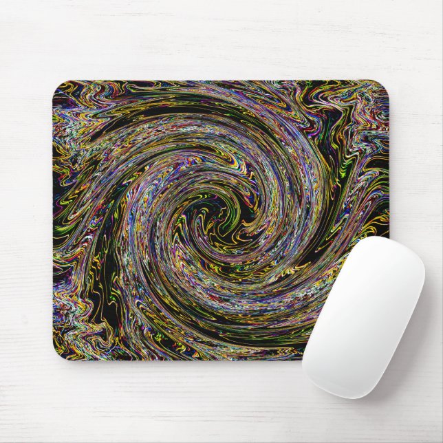 Night Times swirling.... Mouse Pad (With Mouse)