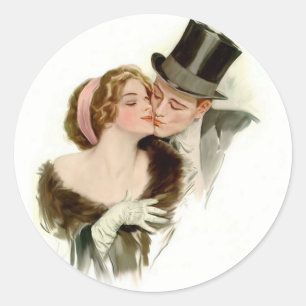 Night to Remember Classic Round Sticker