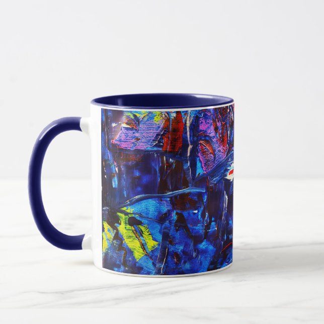 Night town mug (Left)