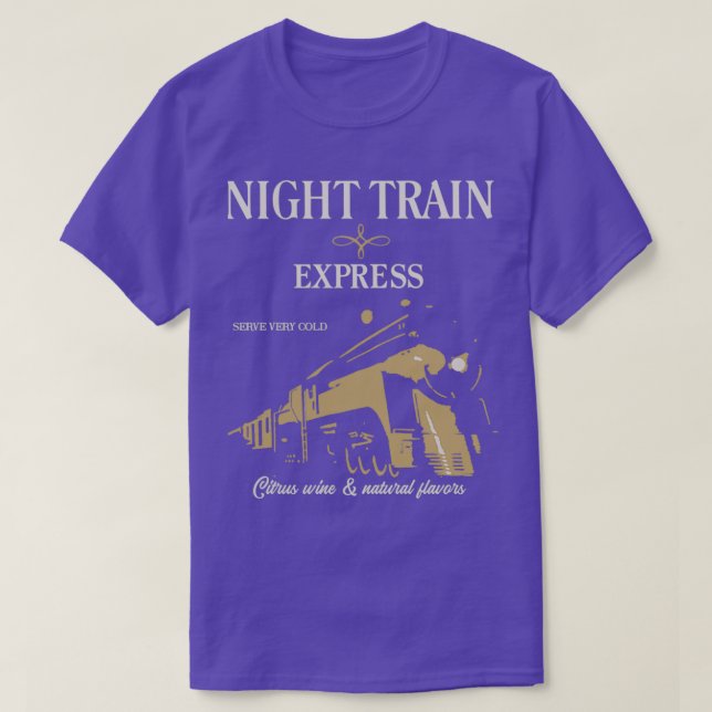 Night Train Express T-Shirt (Design Front)