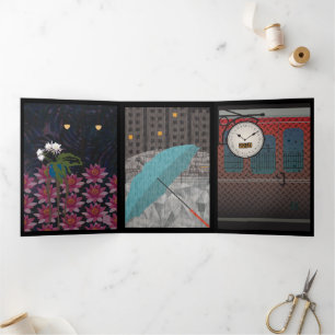 Night Trifold Card