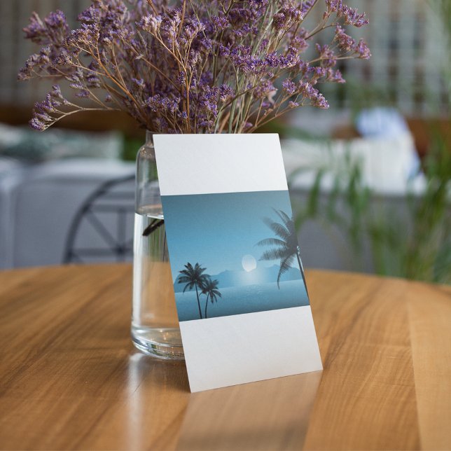 Night Tropical Scenic Invitation (Creator Uploaded)