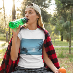 Night Tropical Scenic T-Shirt