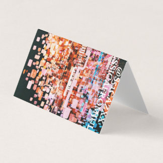 Night-view from Flight Mug Business Card