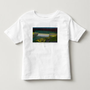 Night View, Grand Coulee Dam Toddler T-Shirt