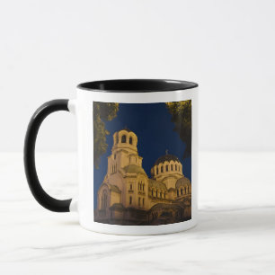 Night view of Alexander Nevski Cathedral Mug