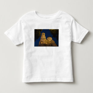 Night view of Alexander Nevski Cathedral Toddler T-Shirt