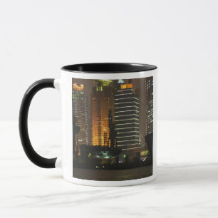 Night view of highrises in Pudong New Area by Mug