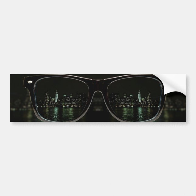 Night Vision Bumper Sticker (Front)